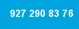 927 290 83 76 927 290 83 76
